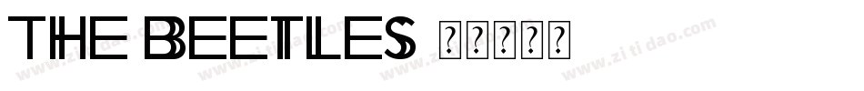 The Beetles字体转换